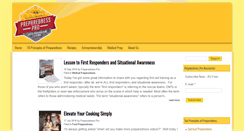 Desktop Screenshot of preparednesspro.com